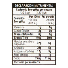 Mermelada orgánica Vivente sabor piña - coco 225 g