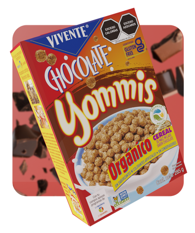 Cereal Yommis sabor chocolate