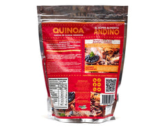 Harina de quinoa orgánica Vivente 643 g - Empaque vuelta 