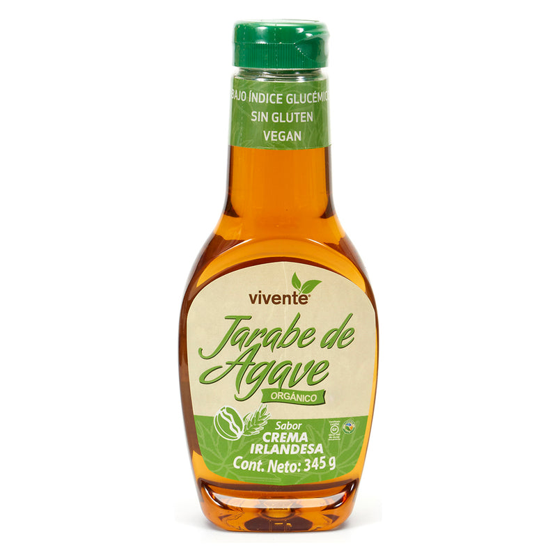 Organic agave syrup Vivente Irish cream flavor 345g