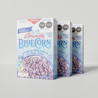 Paquete de Cereal de Maíz Azul sabor coco tostado