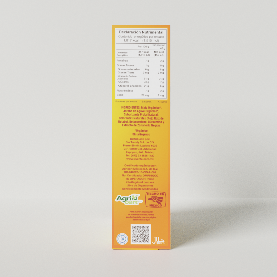 Cereal Yommis sabor frutal