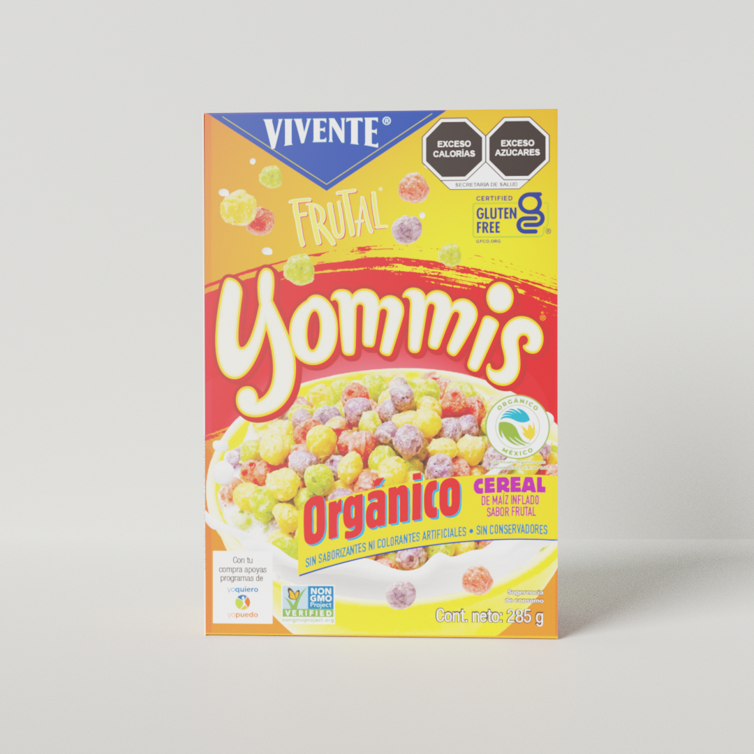 Cereal Yommis sabor frutal