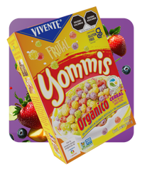 Cereal Yommis sabor frutal