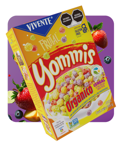 Cereal Yommis sabor frutal