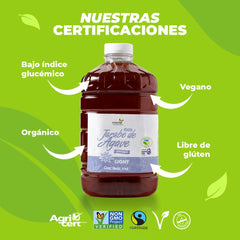 VIVENTE JARABE DE AGAVE ORGÁNICO LIGHT 5 KILOS