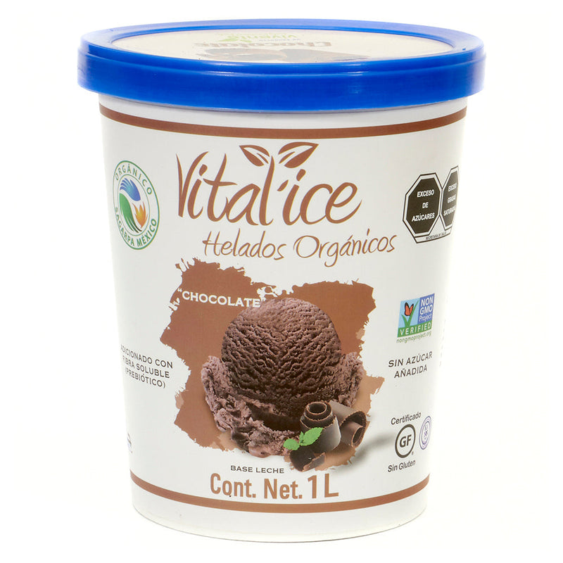Vivente organic chocolate ice cream 1 liter