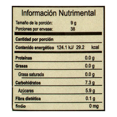 Jarabe de agave orgánico Vivente sabor ambar 345 g