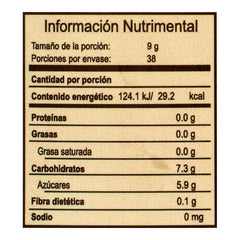 Jarabe de agave orgánico Vivente sabor vainilla 345 g