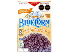 Cereal Vivente Blue Corn sabor Galleta Jengibre 325 g - Empaque Frente