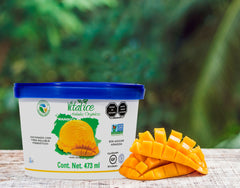 Helado orgánico de mango Vivente Pinta 473ml