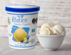 Helado orgánico de vainilla  Vivente 1 litro