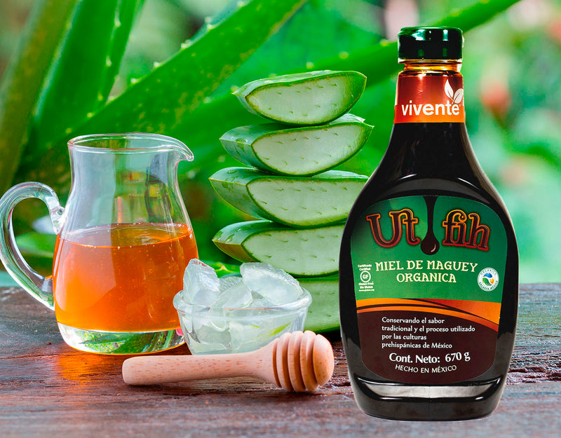 Miel de maguey orgánica Vivente Utfih 670 g